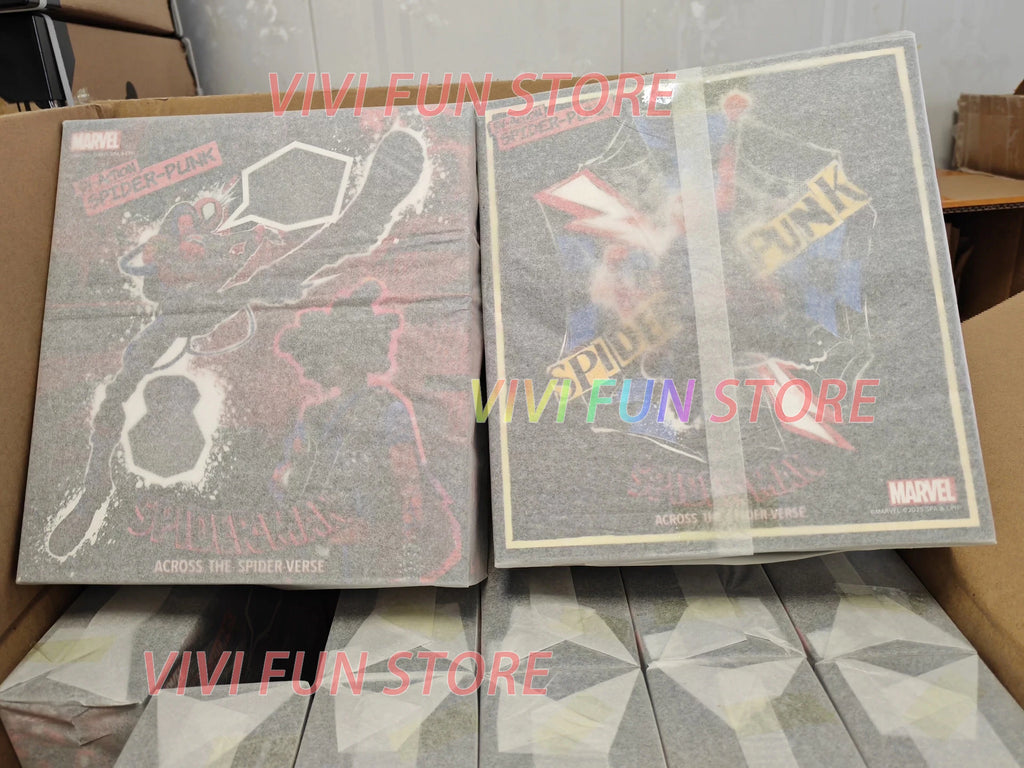 In Stock Sentinel SV-Action SPIDER-PUNK Hobie Brown Spider-Man Movability Model Toys Spider-Man: Across the Spider-Verse