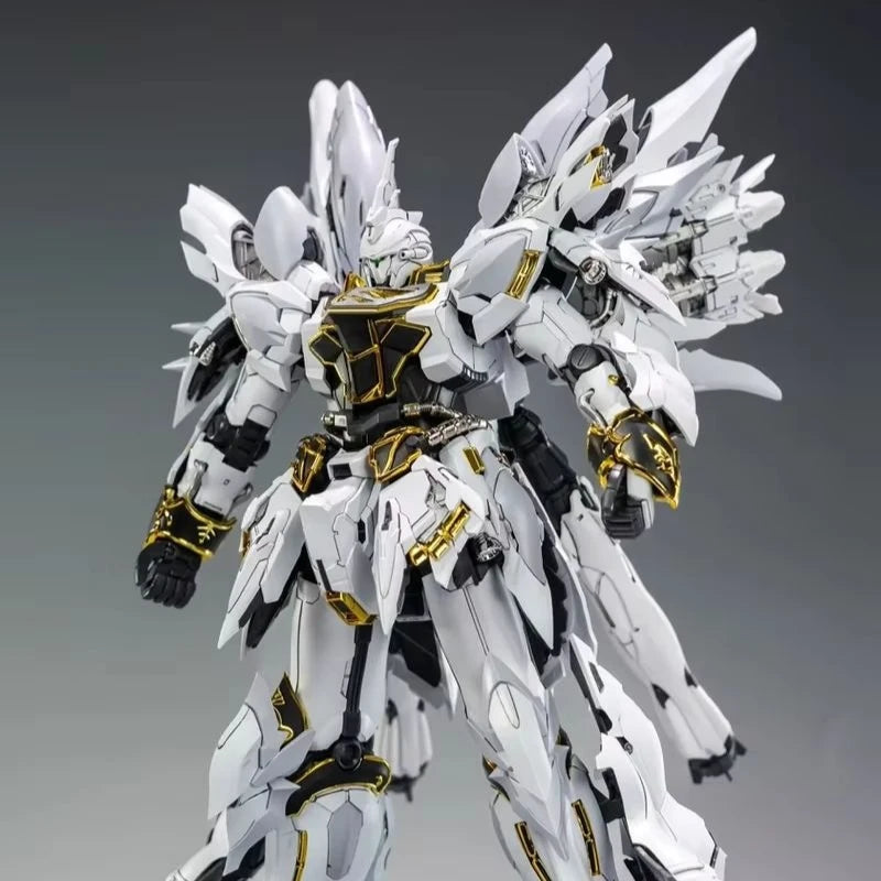 In Stock Comet Model 1/100 Mg The Red/White Comet Msn-06s Sinanju Gk Sytle Assembly Model Kit Plastic Model Action Figure Toy