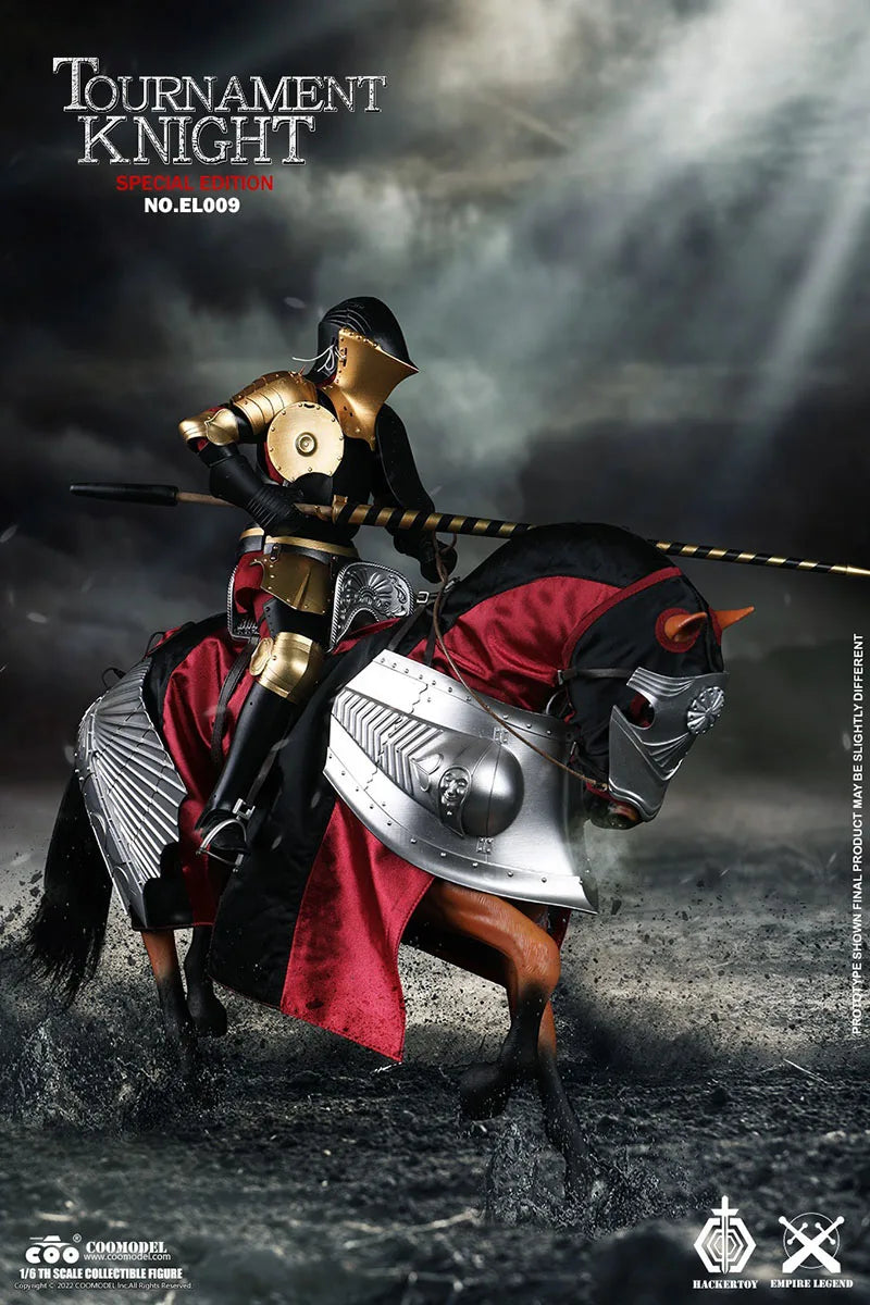 COOMODEL EL008 EL009 1/6 Super Alloy Empire Legend Competitive TOURNAMENT Knight Male Soldier Full Set 12'' Action Figure
