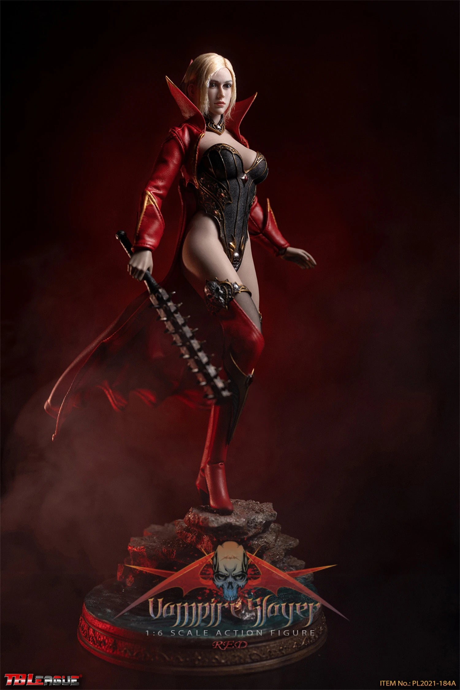 1/6 Scale PL2021-184 Blood-Sucking Female Soldier Suit Static Model Ornaments 12Inch Action Figure Body Doll "