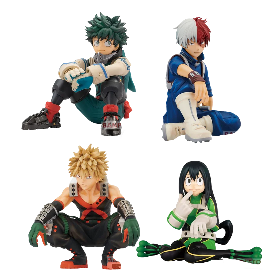 New My Hero Academia Anime Figure Shoto Bakugou Boku Izuku Duke Pvc 11cm Action Figures Anime Character Gift Collection Series