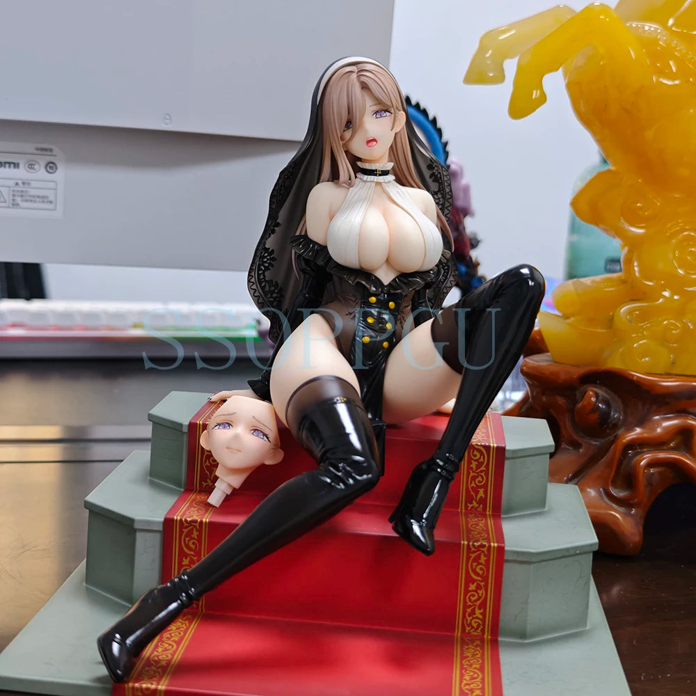 20cm Olivia Nun Vibrastar Rokuku 1/6 Girl Toys Chinese Anime Figures PVC Action Figure Toy Game Figure Collectible Model Doll