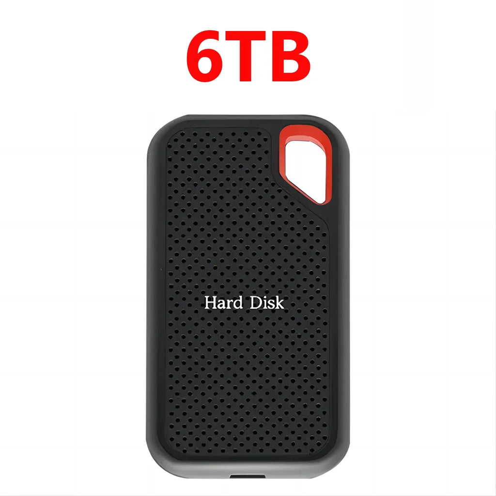 High-speed External Hard Drive 1TB Portable SSD 4TB External Solid State Drive USB 3.1 Hard Disk 128TB Storage for PC/Mac/Phone