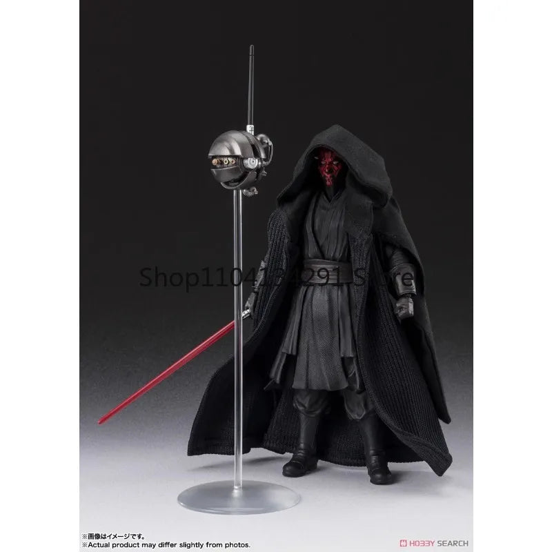 Bandai Original S.H.Figuarts Star Wars Anime Figure Darth Maul Action Figure Toys for Boys Girls Kids Children Birthday Gifts