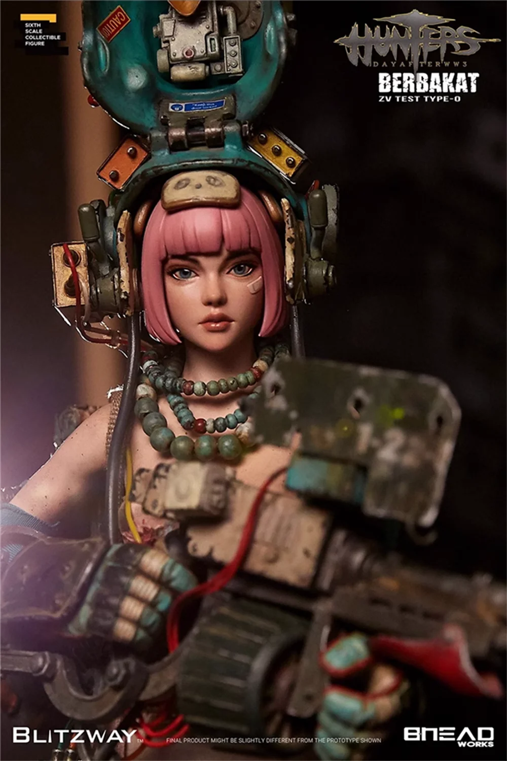 BLITZWAY BW-UMS 10601 1/6 Queen World War II Hunter Figure Model 12-inch Female Soldier Action Doll Complete Collection Toy
