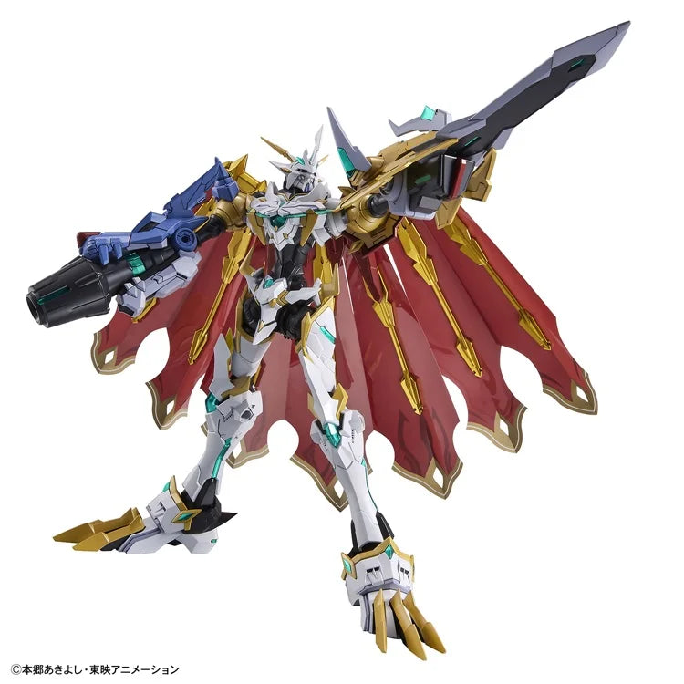 Bandai Original Digimon Omnimon (X Antibody) Figure-rise Standard Amplified Figure Model Collection Toy Gift