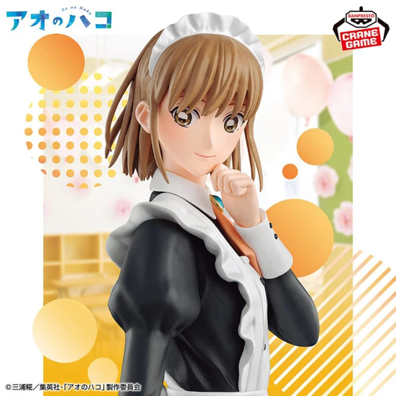 Original BANDAI BANPRESTO Ao no Hako Culture Festival Ver Chono Hina Kano Chinatsu 23cm PVC Genuine Figure Model Toy Gift