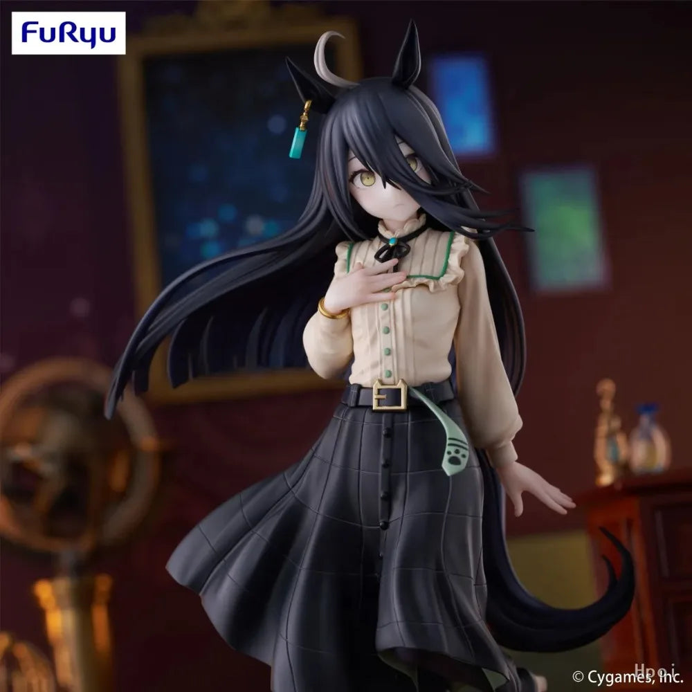 【FS】Original FuRyu Jockey Girl PrettyDerby Manhattan Café Figure Model Gift Collection