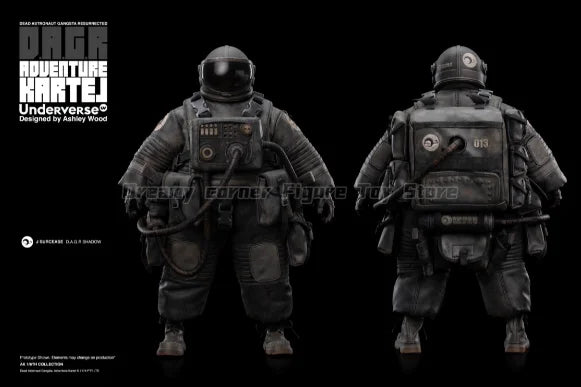 【In Stock】Original Underverse ADVENTURE KARTEL D.A.G.R SHADOW 1/6 Action Figure Collection Model