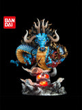 22cm One Piece Anime Figur GK Kaido Drachenform Vier Kaiser Mit Lampe PVC Actionfigur Modell Puppen Antistress Spielzeug als Geschenk