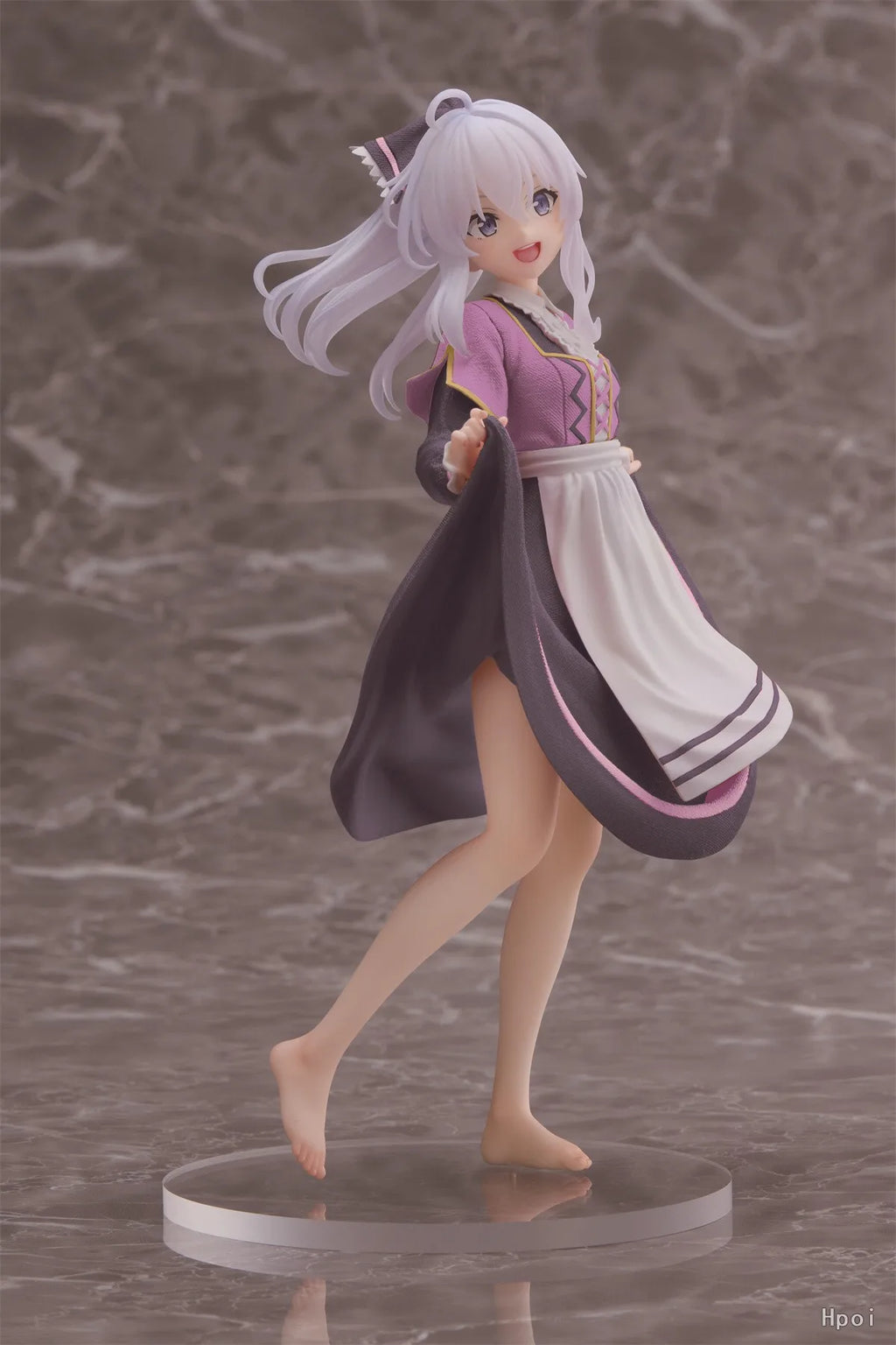 18CM Anime Wandering Witch The Journey of Elaina Figure Ilyina Standing Model Toy Wearing Hat Gift Collection Decorative PVC