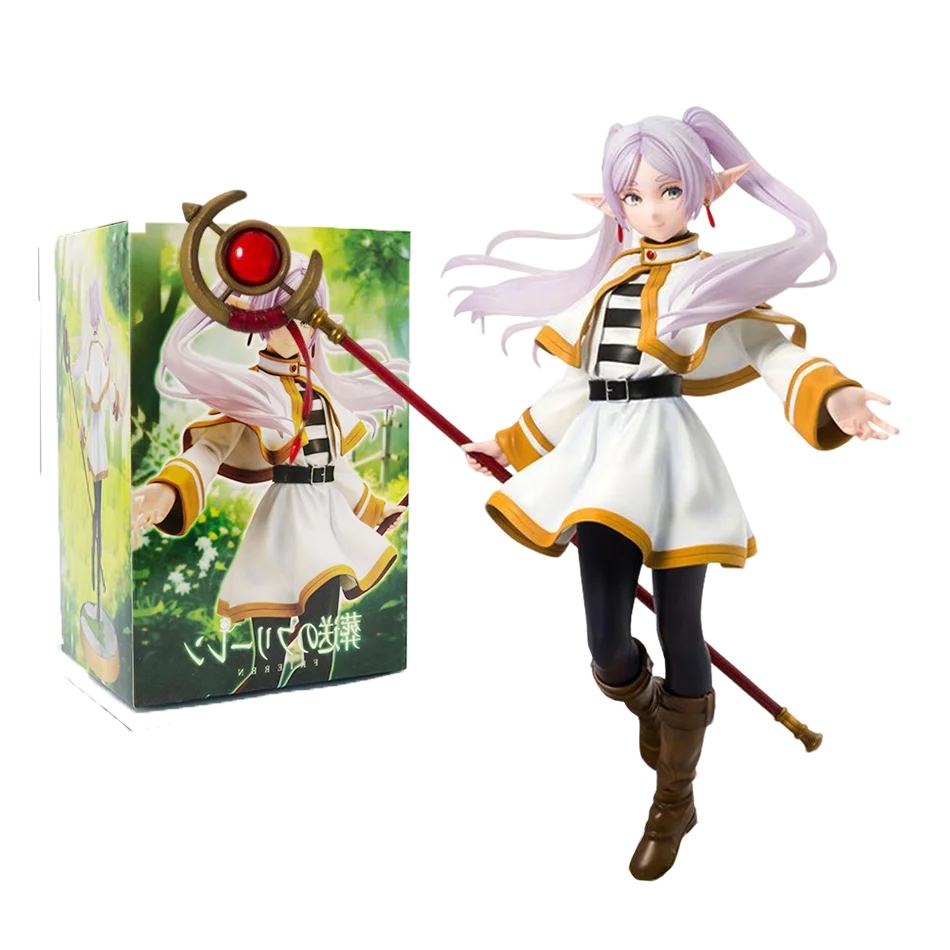 21 см Frieren: Beyond Journey's End Frieren Аниме Girl Figure Frieren Action Figure Sousou no Frieren Figurine Model Doll Toys