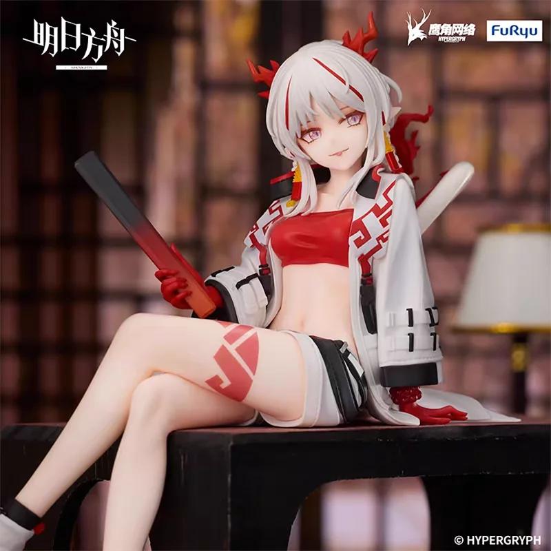 Auf Lager Original FuRyu Arknights Rhodes Island NIAN Energy Link Version‌ Noodle Stopper Figuren Anime Figur Modell Sammlung