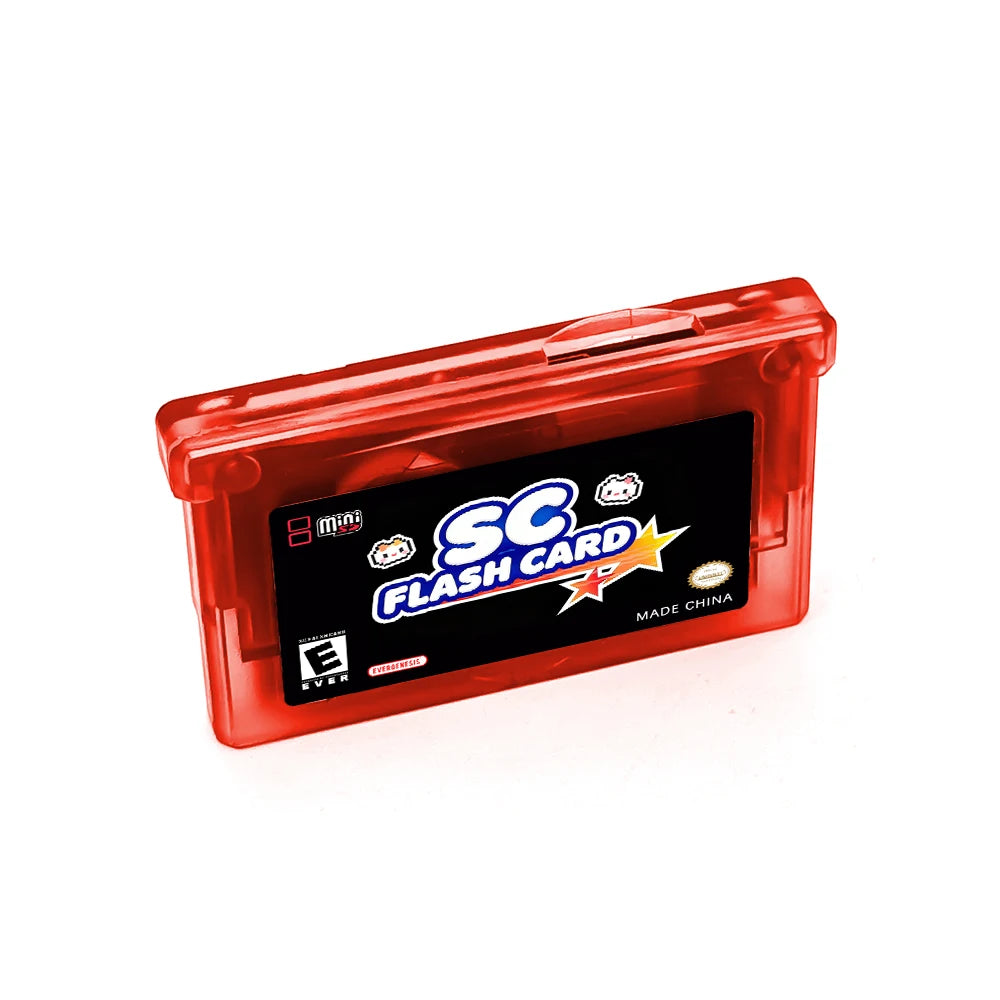 DGETG SCFW V2.0 GBA Flash Cart 5000+ Retro Games RTC 1M Flash NES Compatible with GBC GB NES DS Includes 8G TF Card