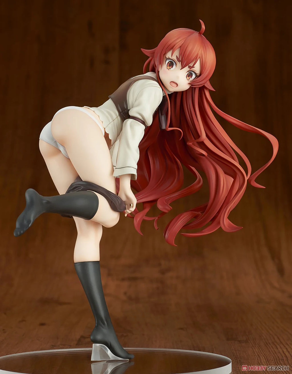 Original Genuine Ques Q Prepainted Mushoku Tensei ~Isekai Ittara Honki Dasu~ Eris Greyrat Changing Clothes Mode 1/7 H=180mm