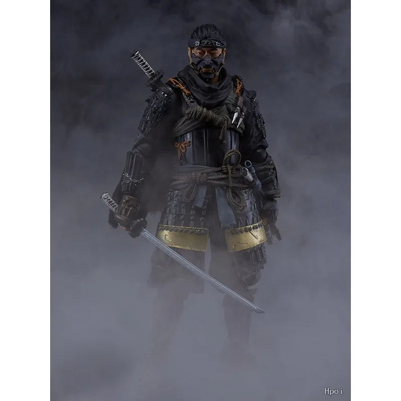Max Factory Original Figma # 509 Series Ghost of Tsushima Jing Jing Ren Joint Mobile Doll Exquisite Model Handmade Toy Gift