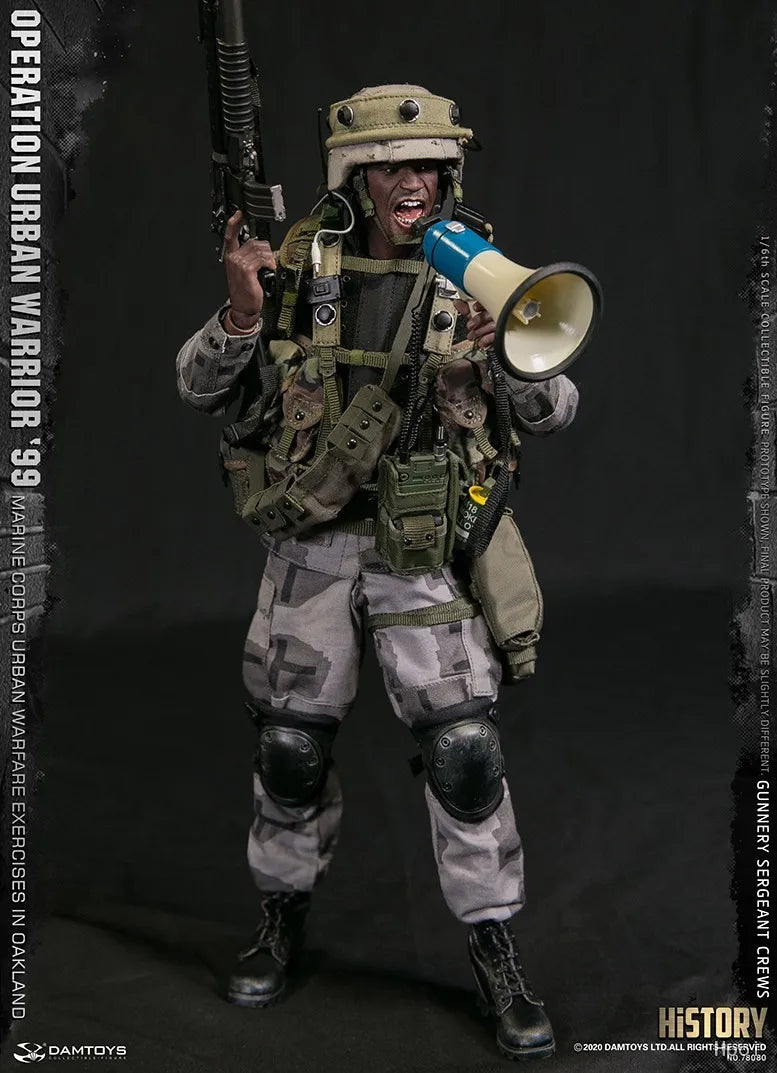 【MT】DAMTOYS NO.78080 Operation Urban Warrior ‘99 - Marine Corps Urban Warfare Exercises in Oakland “Gunnery Sergeant Crews” 1/6
