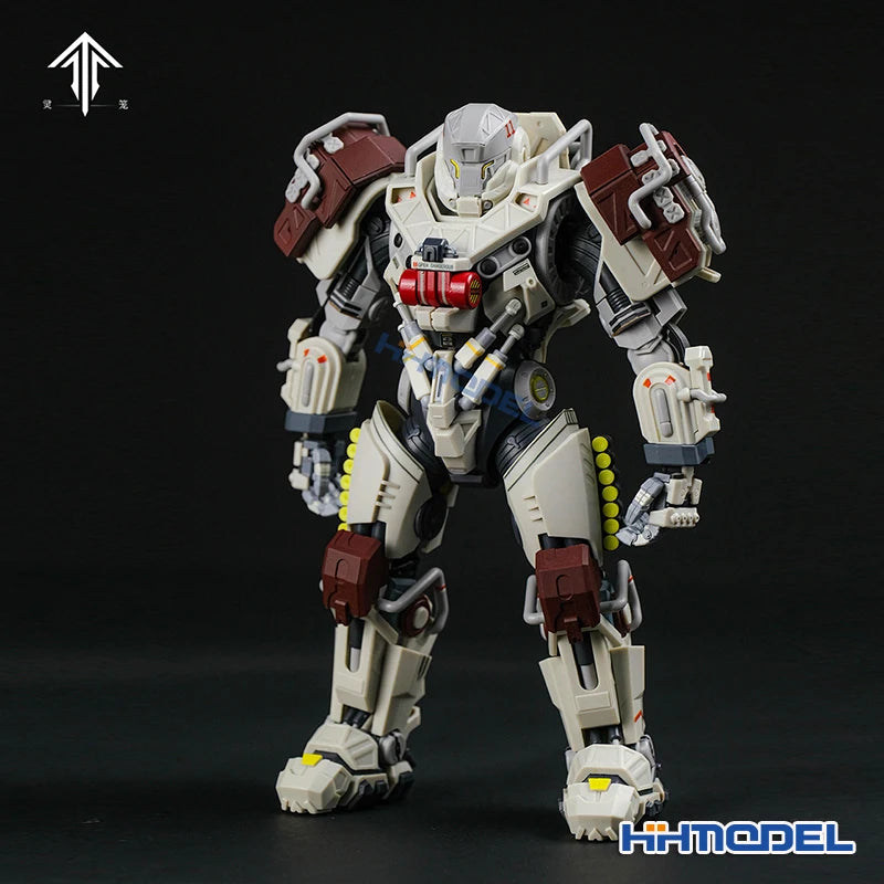 INCARNATION 1/9 Heavy Frame Mecha Model Kit Pre Painted No Glue Assembly Action Figure With Water Decals Anime Ornament Boy Gift