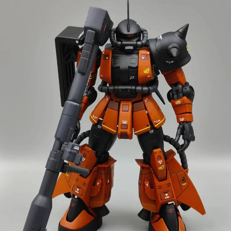 In Stock Bandai Pb Mg Ms-06r-2 Zaku Ⅱ Gabi Hazard Custom Mobile Suit Assemble Model Kit For Gundam Model Collectors Hobbyists