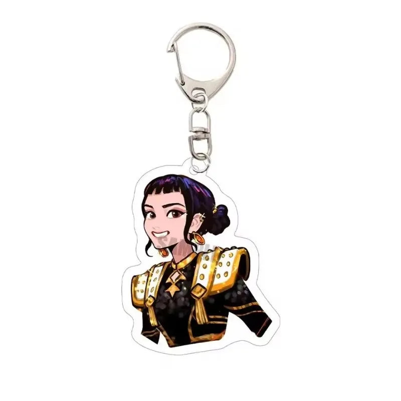 Anime Kpop Demon Hunter Standing Brand Acryli Rumi Mira Zoey Goods Model Standing Brand Toys Ornament Fashion Home Decor Gift