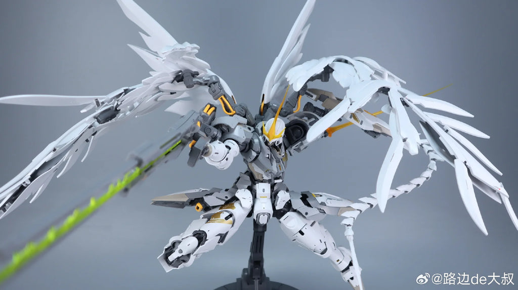 IN STOCK Mounment EX Assembly Model Kit Strange Stutio PG 1/60 Tallgeese Oz-00ms Mech Robot Action Figures Statue Model Toy
