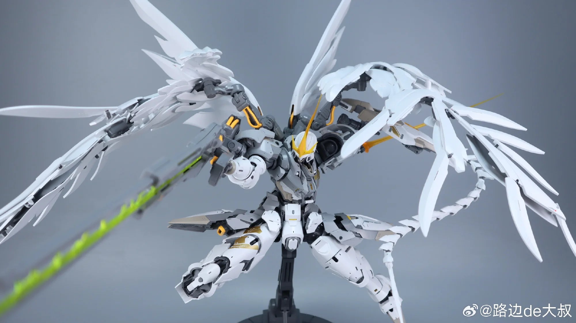 IN STOCK Mounment EX Assembly Model Kit Strange Stutio PG 1/60 Tallgeese Oz-00ms Mech Robot Action Figures Statue Model Toy