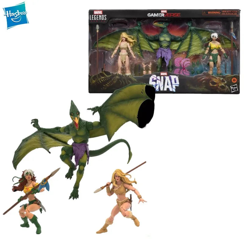 New Original Hasbro Marvel Legends Series Gamerverse Marvel SNAP Savage Land 3-Pack Action Figure Gift Model