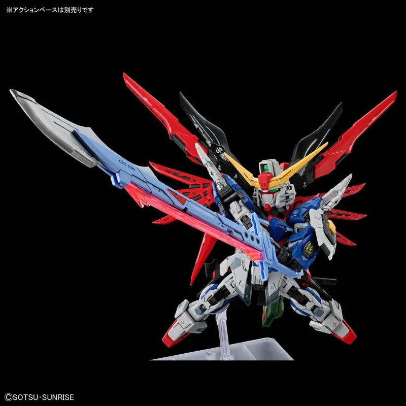 2026 New Bandai MGSD Destiny Gundam (ZGMF-X42S) Anime Original Toys Model Kit Action Figure Q-style Gundam Collectible In Stock