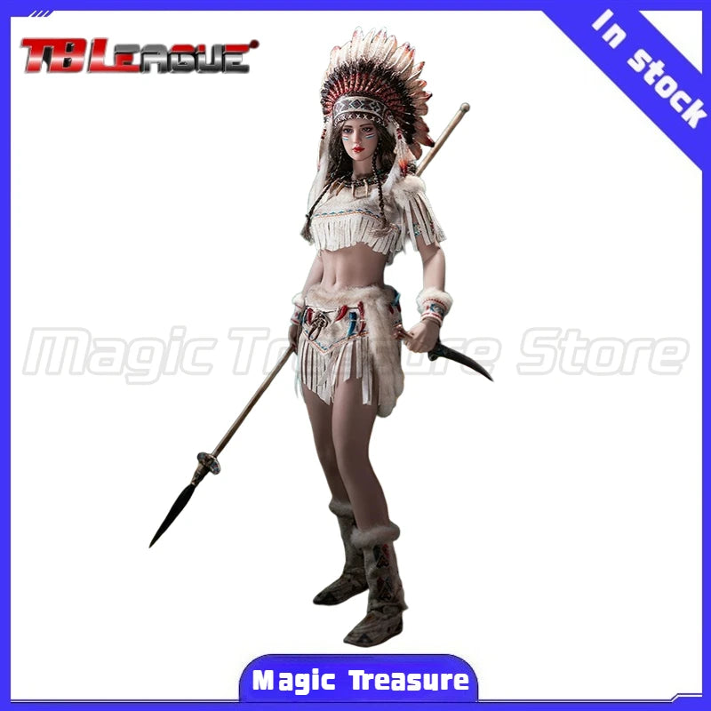 【MT】Original TBLeague PL2022-196A Mohegan Huntress Attire White 1/6 Action Figure Toy Model Collection