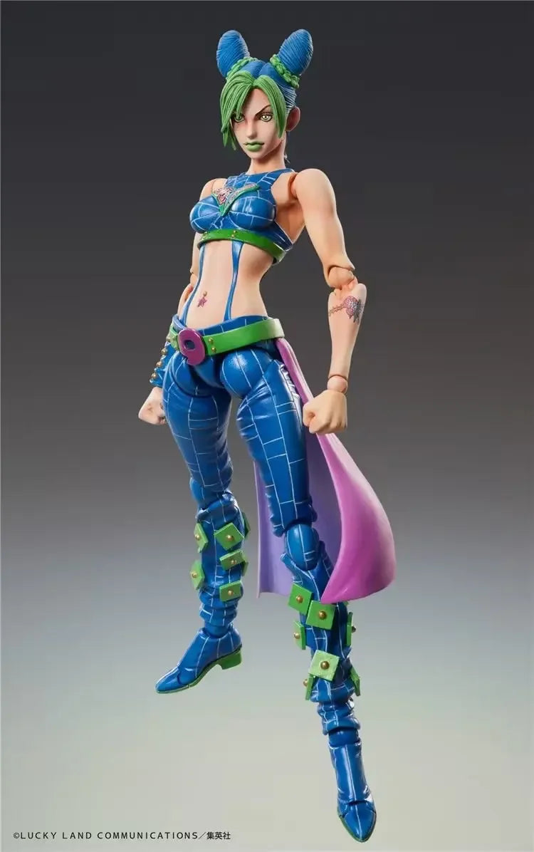 Anime jojo bizarre adventure Kujo Jotaro Dio Brando Diavolo Bruno Bucciarati Leone Abbacchio Jolyne Cujoh Action Figure