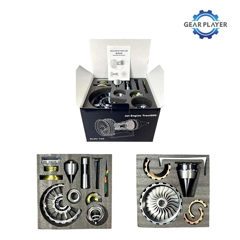Super large turbine engine model Engine model kit Assembling toy