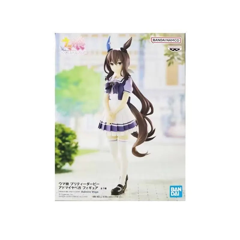 Original Bandai Uma Musume: Pretty Derby Meisho Doto Admire Vega Anime Action Sammelfigur Modell Spielzeug Weihnachtsgeschenke 17cm