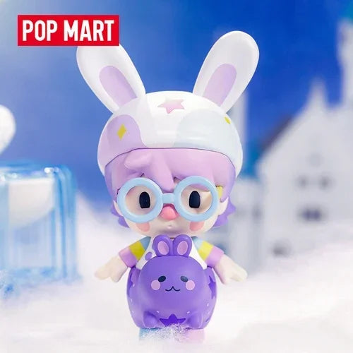 PopMart Sweet Bean Animals Babies Mystery Box Guess Bag Toys Doll Cute Anime Figure Desktop Ornaments Collection Gift Cute Model