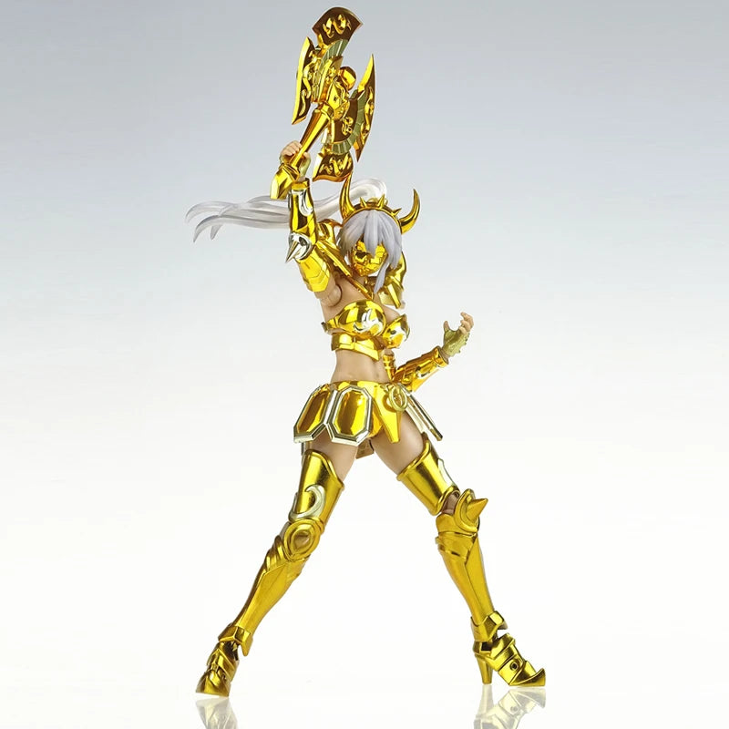 Great Toys/GT Saint Seiya Myth Cloth EX Taurus Erica Holy Contract Female Zodiac Knights of Action Figure Model In Stock