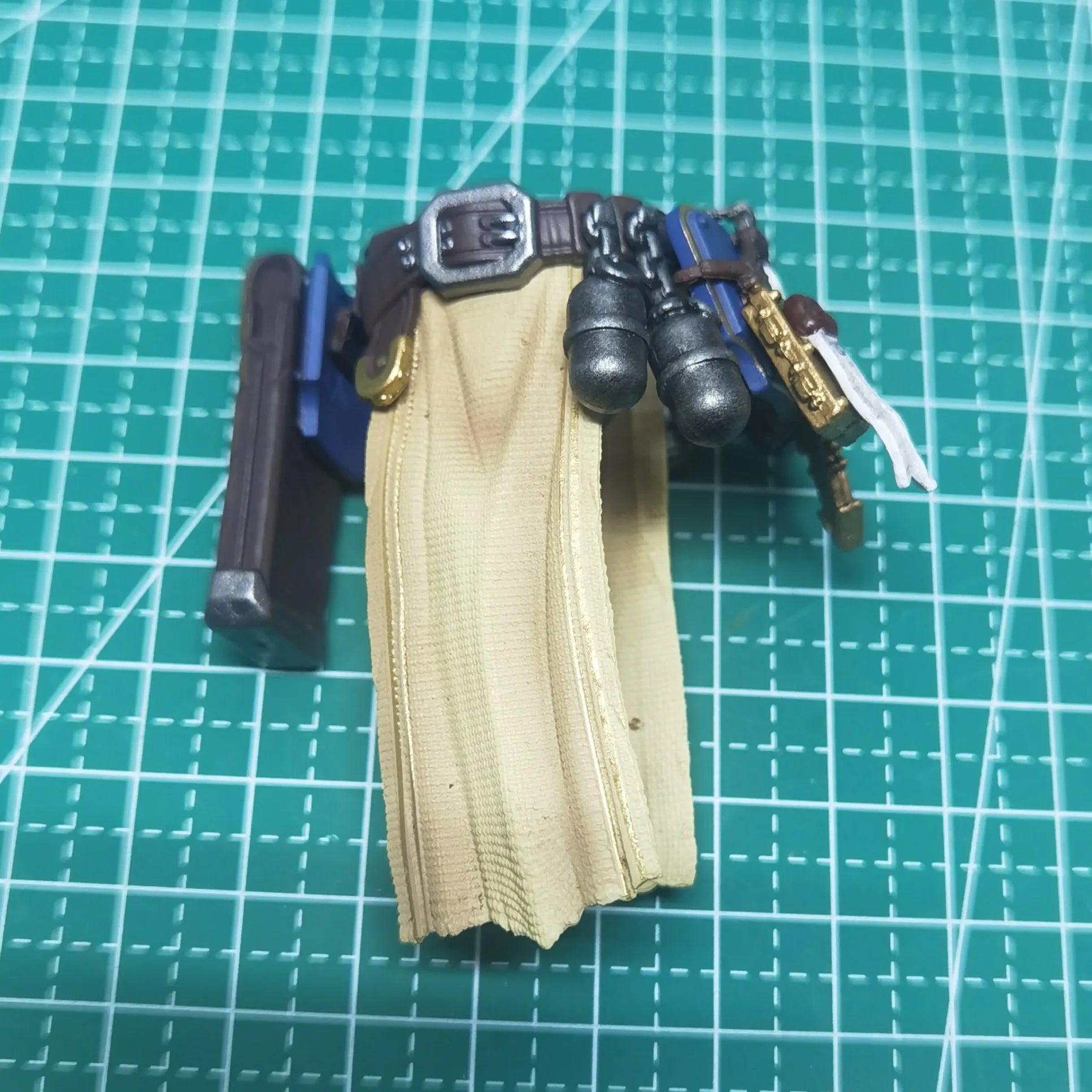 【Accessories】JOYTOY Warhammer 1/18 Action Figures Ultramarines Metaurus with Power Axe, Stormshield and Plasma Pistol Model Toy