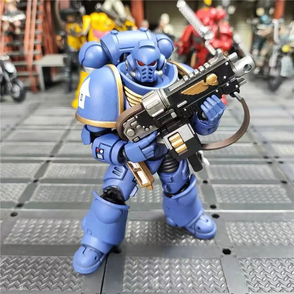 【Original】 JOYTOY Warhammer 40K Ultramarines Intercessors Model Toy