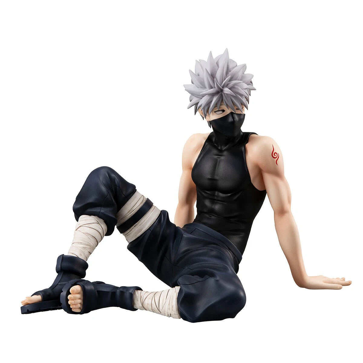 9CM Anime Naruto Shippuuden Hatake Kakashi Figur Tenohira Sitzendes Modell Spielzeug Geschenk Sammlung Action Figur PVC
