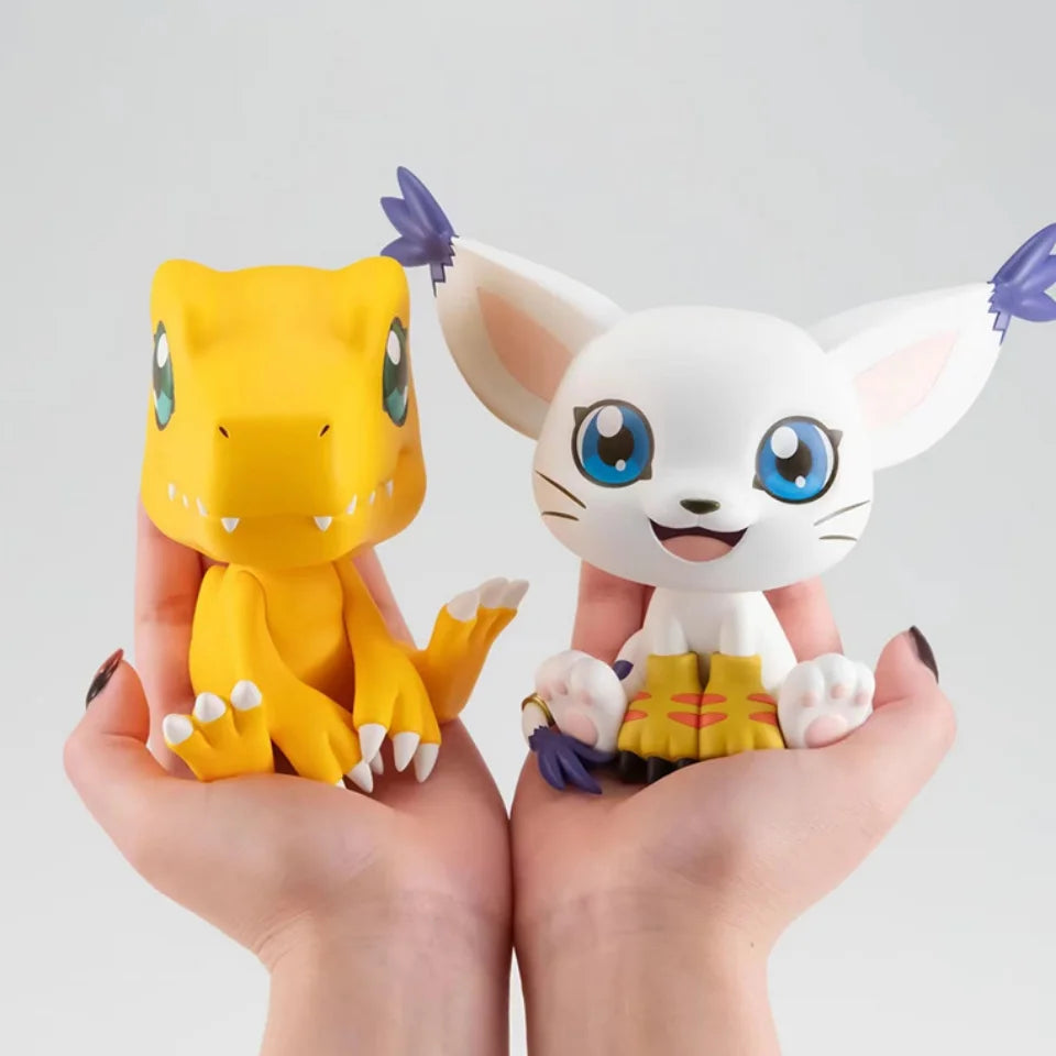 Anime Figure Toys Children Agumon Tailmon Figure Digimon Gabumon Digital Monster Action Figure Gift Model Toys Dolls Collect