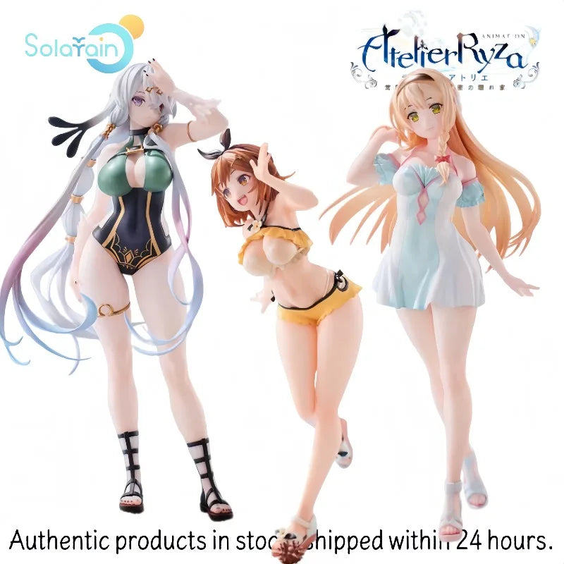 【In Stock】Solarain Atelier Ryza 3-Figure Set (Ryza, Klaudia, Lila) Swimsuit & Vacation Ver. 1/7 Scale Authentic Figures