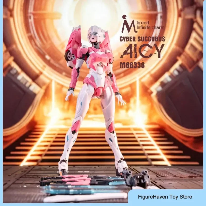 Meili Infinity M66336 17cm Arcee Transformer Assembly Model Kit  Doll Desktop Ornament Robot Toys Surprise Gifts Action Figures
