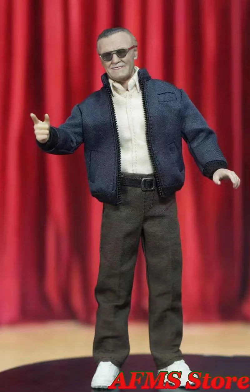 Manipple Studio 1/12 Scale Collectible Figure Captain Grandpa Doll With Weapon Full Set 6Inch Men Soldier Action Figure Body Dol