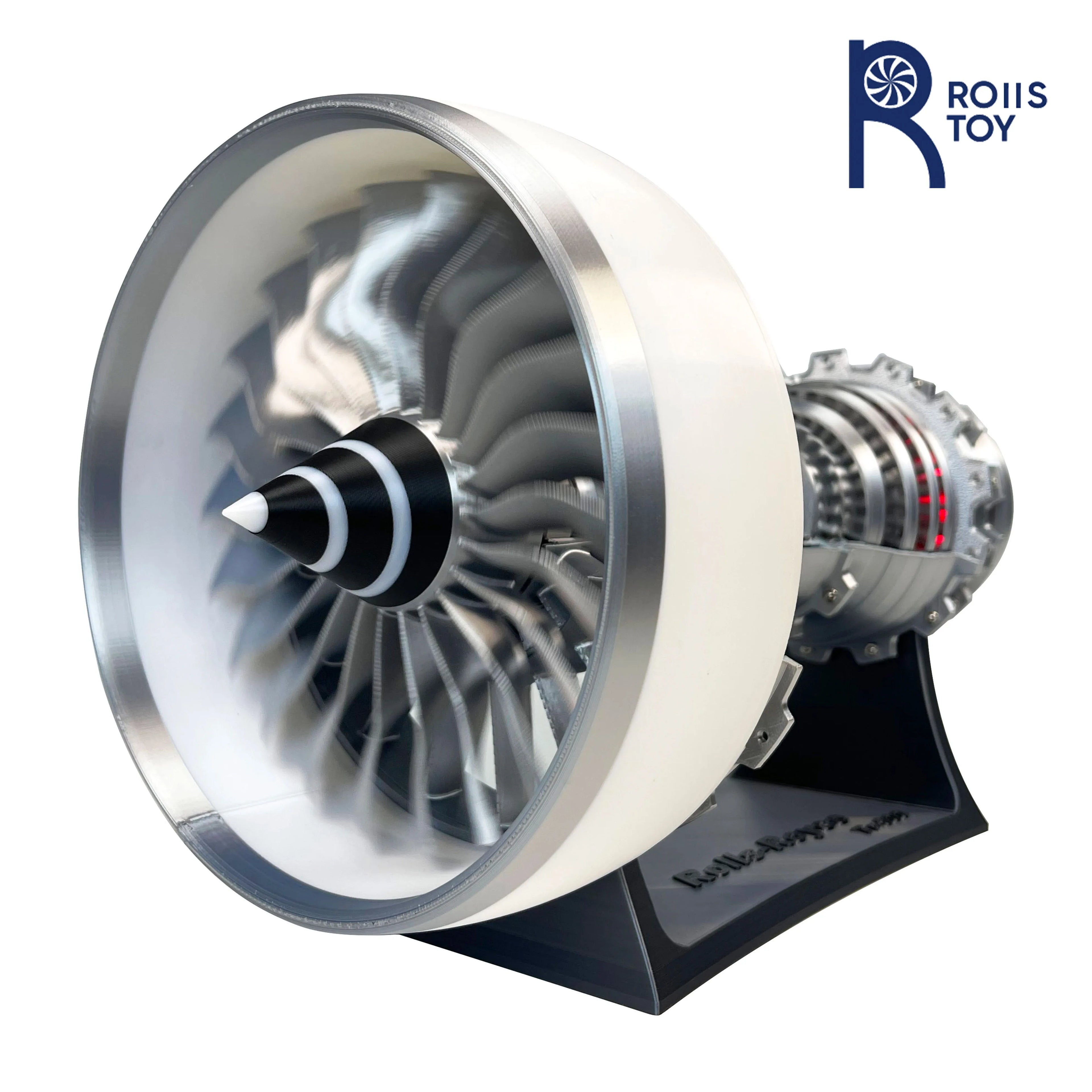 TR 900 Complete Turbofan Model 100 Plus Parts With Display Case Limited Edition For Serious Collectors