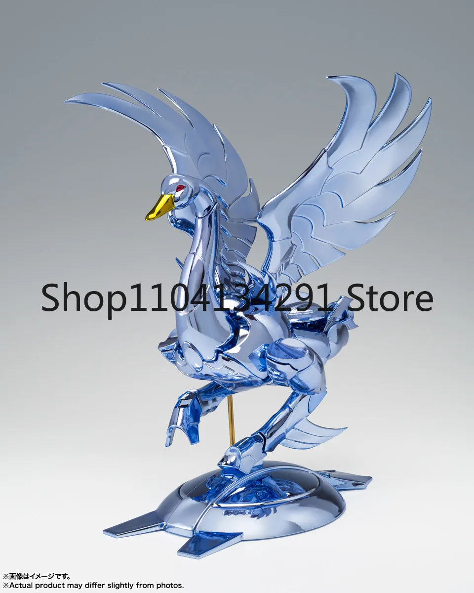 Original Bandai Saint Cloth Myth EX Saint Seiya Cygnus Hyoga Final Bronze Toy Model Collectible Birthday Gift