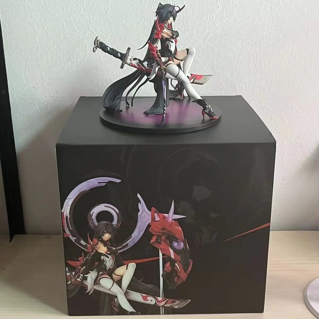 Damowan Honkai Raiden Mei Herrscher Of Thunder Lament Of The Sinner Standard Version Anime Pvc Figure Statue Collectible Model