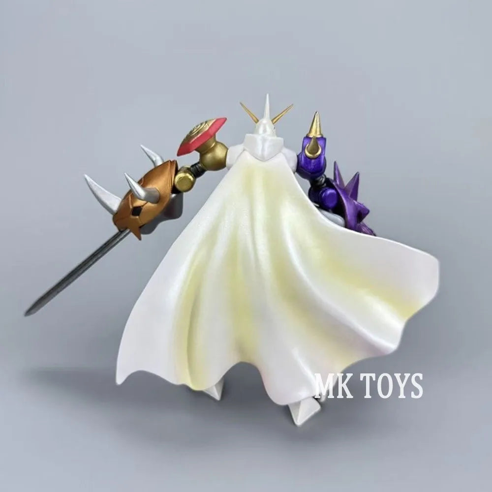 17cm Anime Digimon Adventure Figure Gallantmon Omegamon Action Figures Pvc Statue Desktop Ornamen Collection Model Toys Gifts
