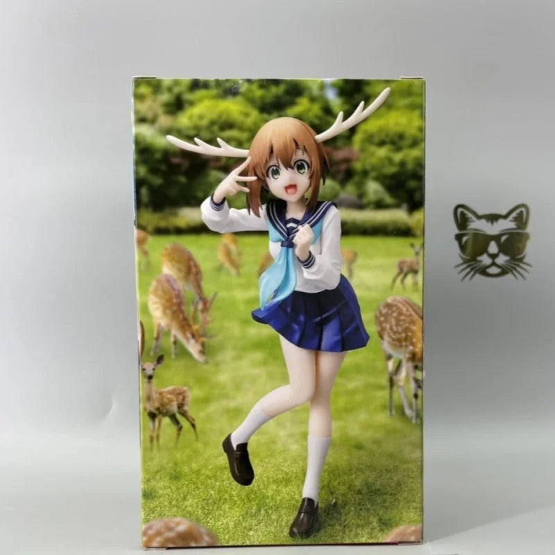original System Service ViVit My Deer Friend Nokotan Shikanoko Noko PVC Anime Action Figures Model Collection Toy