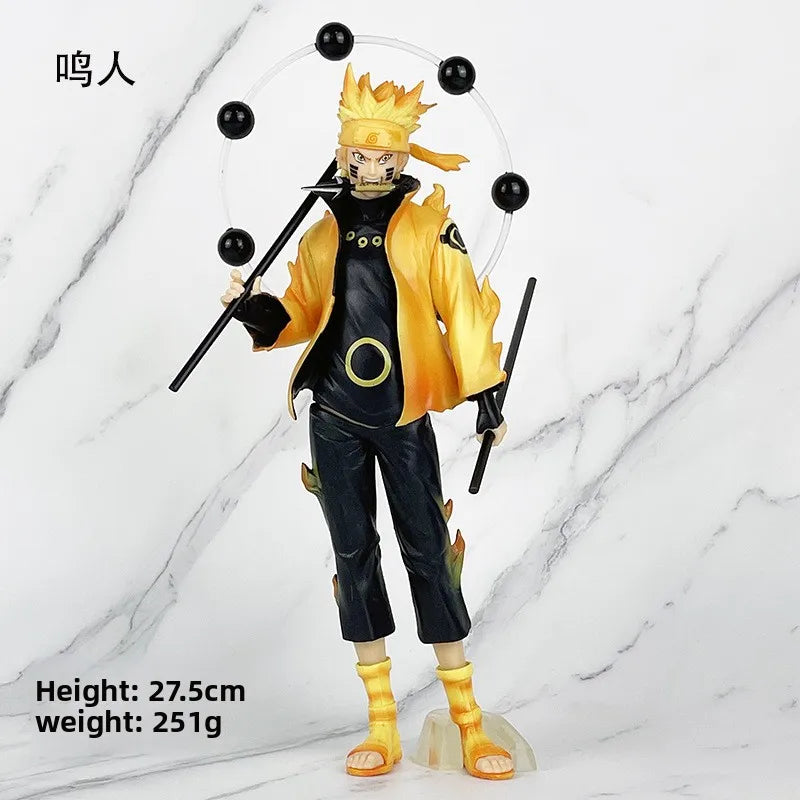 Naruto Anime handgefertigte Ornamente Naruto Uzumaki Hatake Kakashi Sasuke Uchiha Itachi Modell Naruto Actionfigur Anime