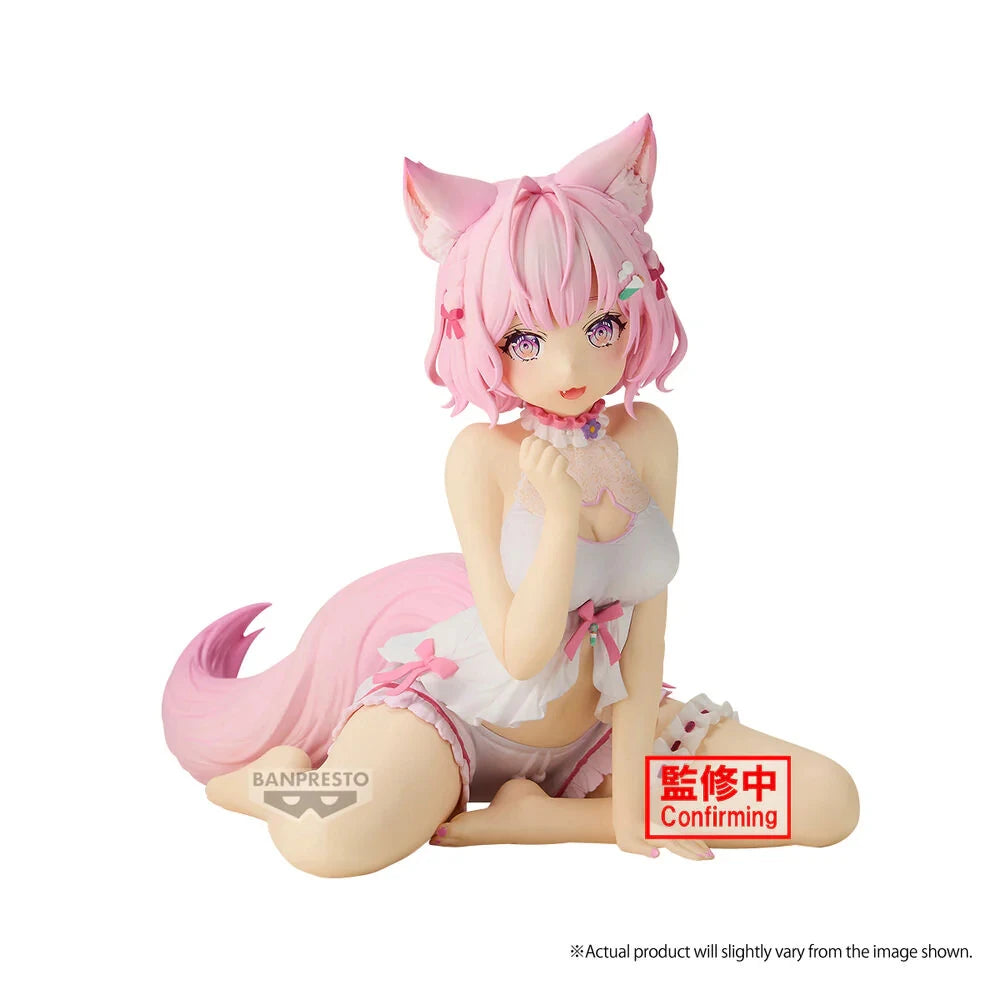 Pre-Order Bandai Banpresto Relax Time Hololive Hakui Koyori Anime Kawaii Girls Figures Collectible Model Toys Decoration Gifts