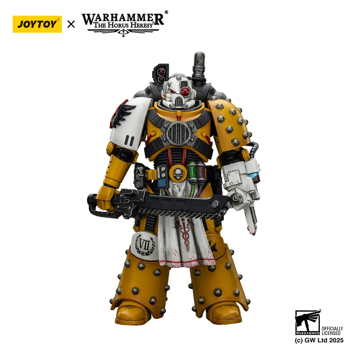 [Pre-order]JOYTOY Warhammer "The Horus Heresy" 1/18 Action Figure Imperial Fists Legion Apothecary Model
