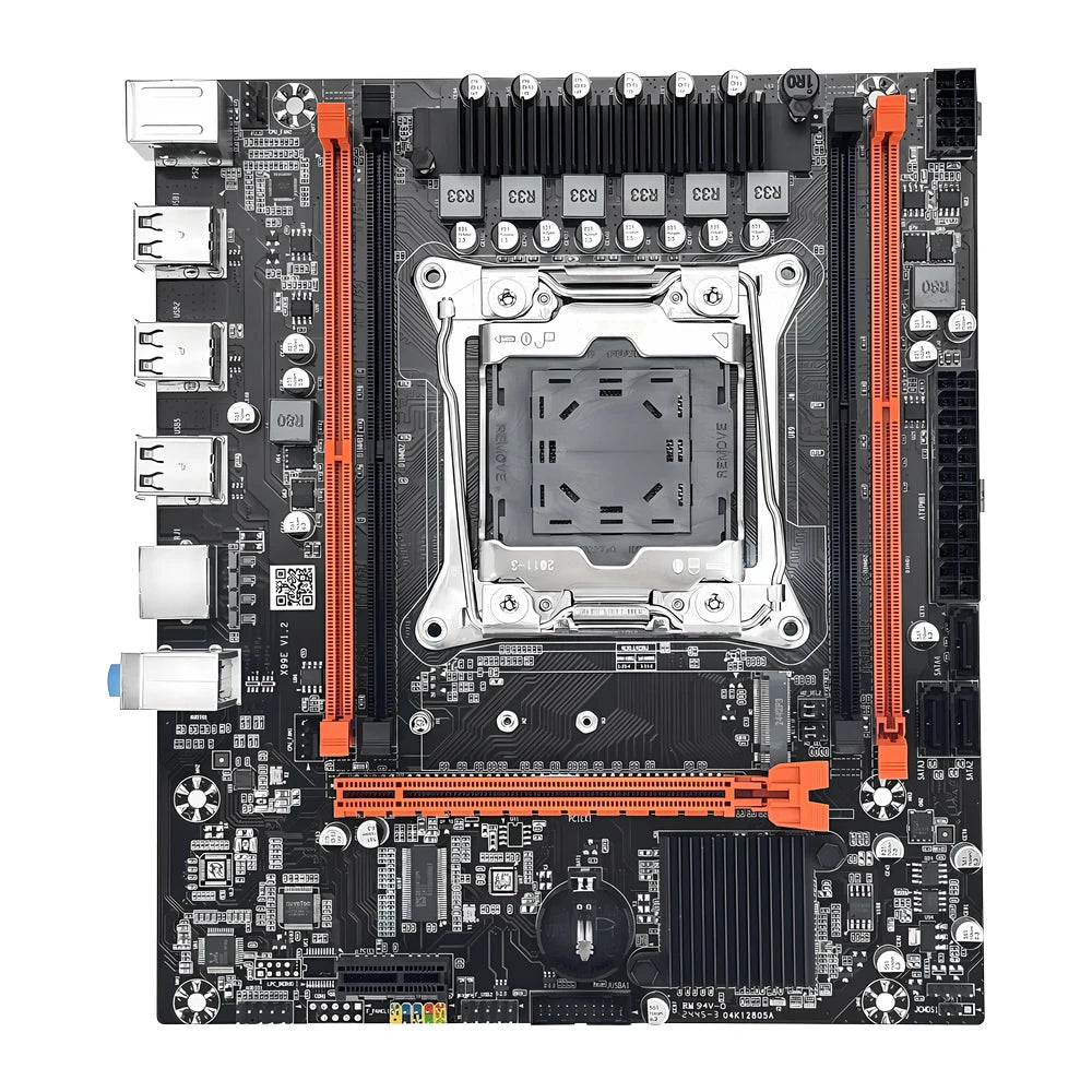 MOUGOL X99 Gaming-Motherboard-Kit mit Xeon E5 2650 V4 CPU und Dual Channel DDR4 16G (2*8G) 2133MHz M.2 NVME für Desktop-Computer